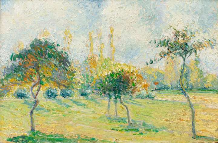 Pommiers, effet d'automne